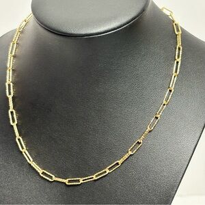 Paper Clip Chain Necklace